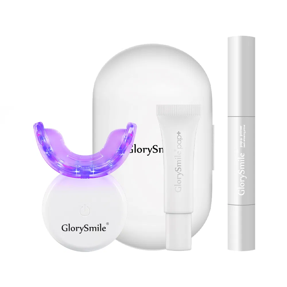 Glorysmile Pap+ Primer 405nm Violet Purple Teeth Whitening Device Kit