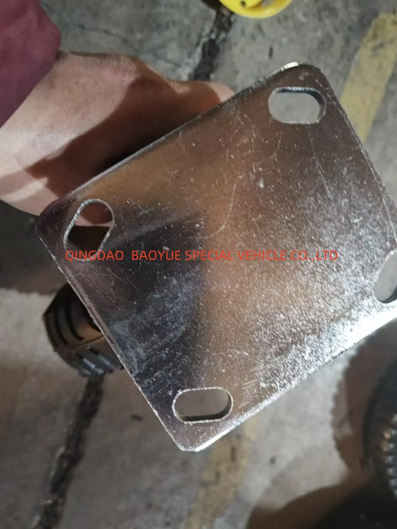 8in. Rigid Pneumatic Caster Caster 8X2.50-4 Air-Ride Swivel