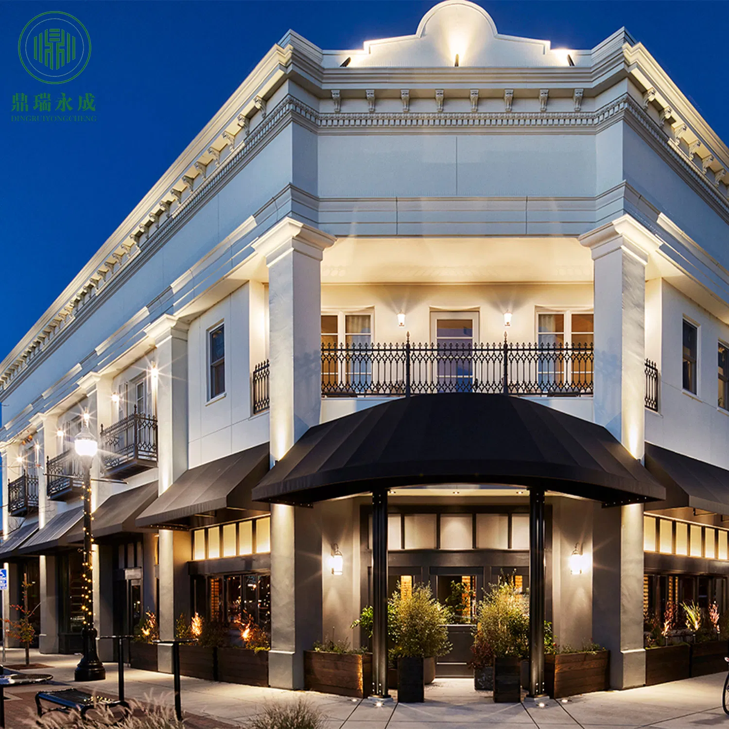 Fabricated Steel Structure for Hotel Building Steel Structure Restra