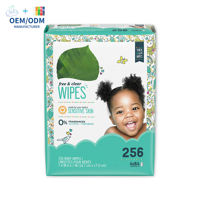 Baby Wipes Professional OEM M Manufacture Cleaning Baby Hand and Mouth Use Soft Skin-Friendly Disposable High Quality Pure Water Baby Wipes