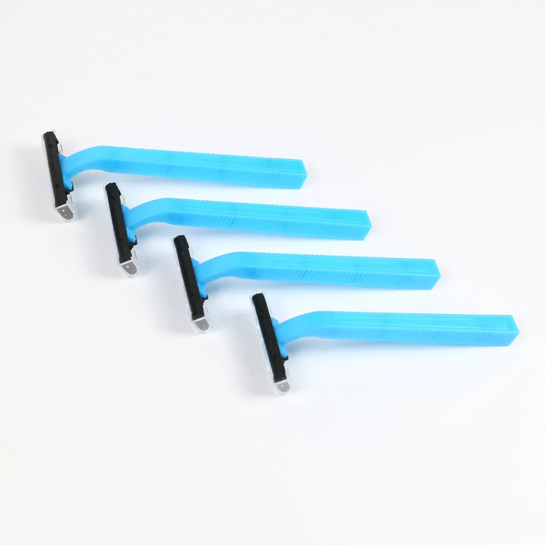 Premium Twin Blade Disposable Razors for Effortless Women's Shaving