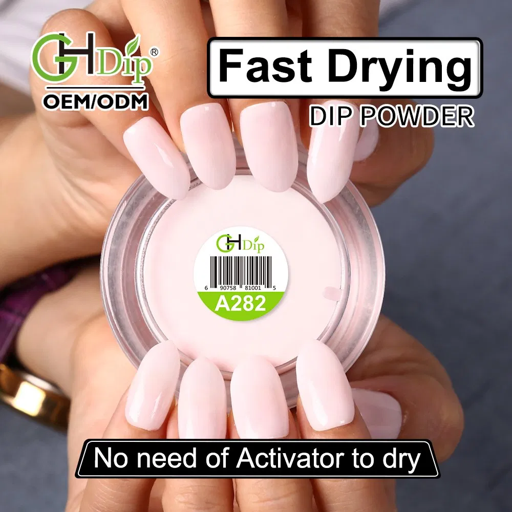 Fast Drying DIP Powder Nude Color Nail Art