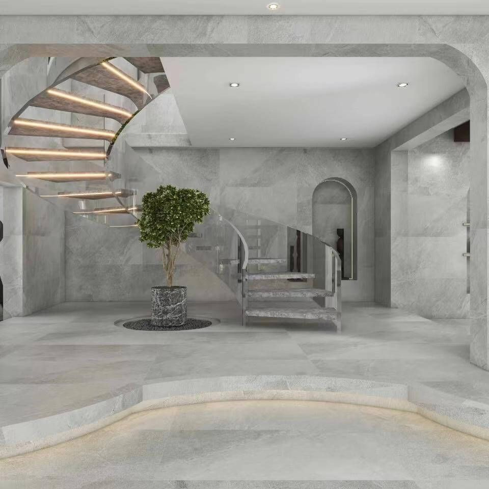 Lightweight Eco-Friendly Sandstone Floor Tile - Water Proof and Fire Proof Tile