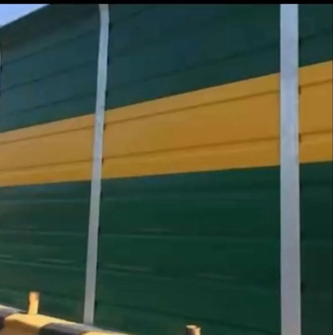 Highway Sound Barrier Panel with High Density Material