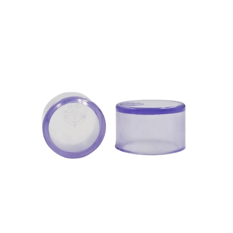 Transparent PVC Cap Fittings for Efficient Drainage Systems