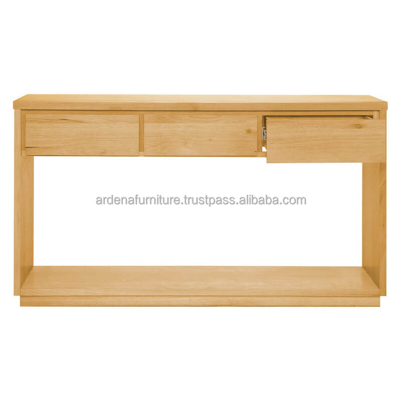 Консоли деревянные с ящиками минимализм