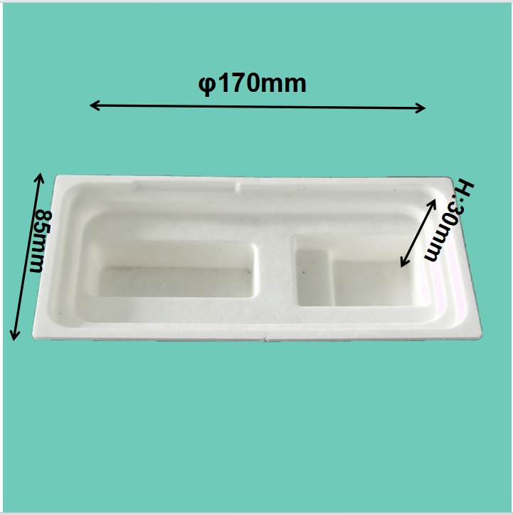 Eco-Friendly Foam Starch Mobile Phone Holder Packaging Tray Insert Packing