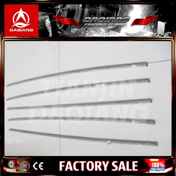 0.5inch 12.7mm Galvanized PC Strand