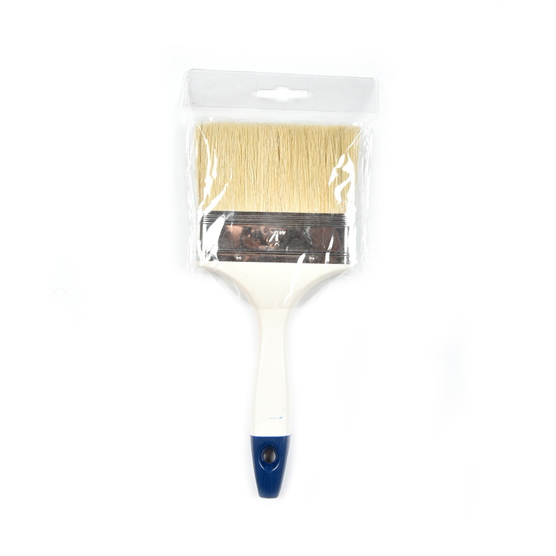 Quality, Reliable Flat-Head, Corrosion-Resistant Plastic Handle Paint Brush for Wall Repairs