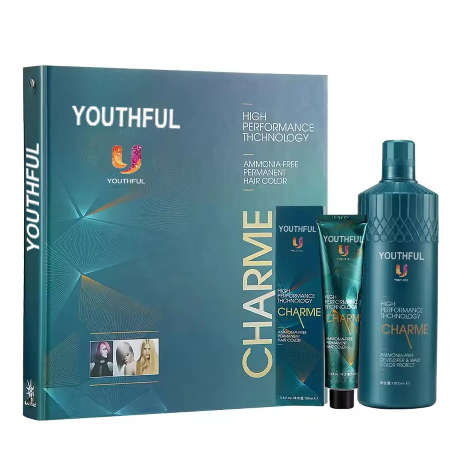 Foctory Cover White Hair Professional Dye Cream Portable