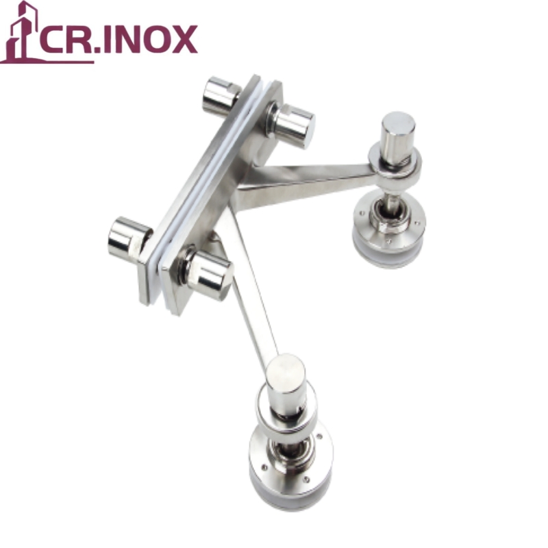 Durable Stainless Steel Glass Hardware Two Arms Spider Fitting