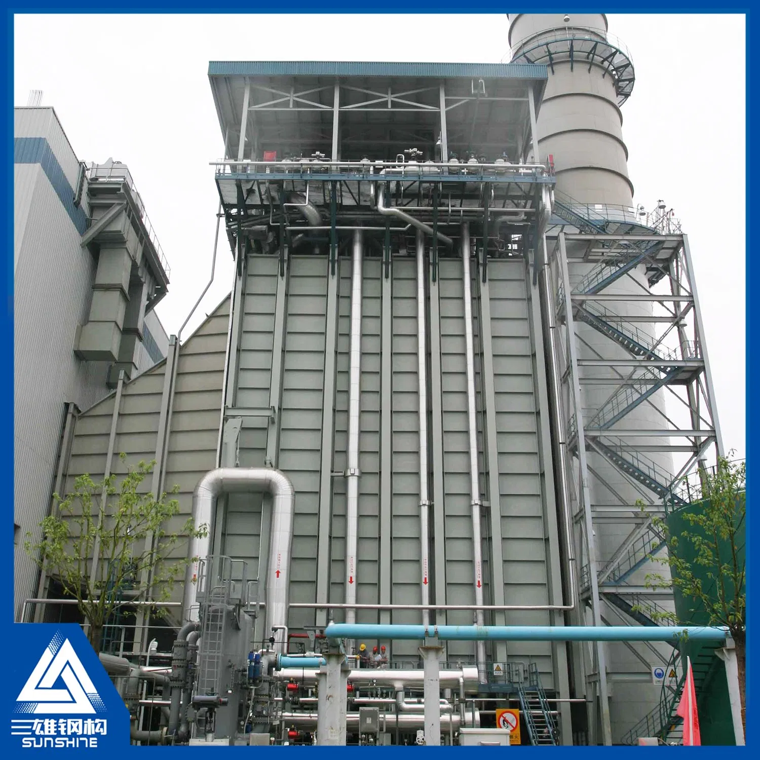 Heavy Steel Power Plant Steel Structure for Steel Construction