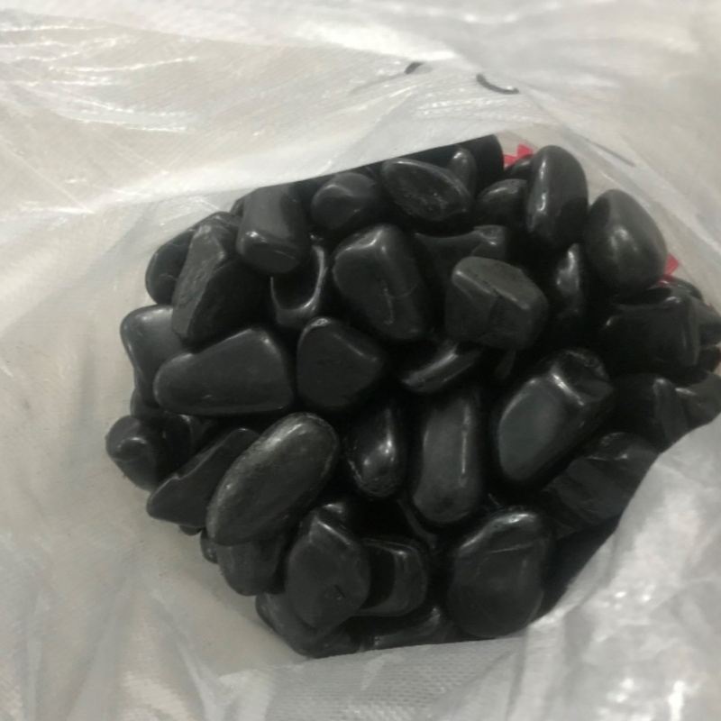 Natural Stone Black Pebble Stone