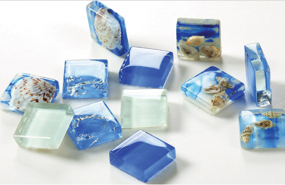 Мозаичная плитка для стен в стиле ледяное стекло