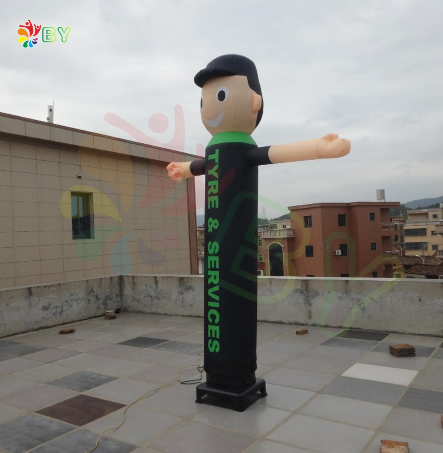 Boyan Wholesale Cheap Inflatable Advertising Air Dancer Custom Santa Inflatable Dancer