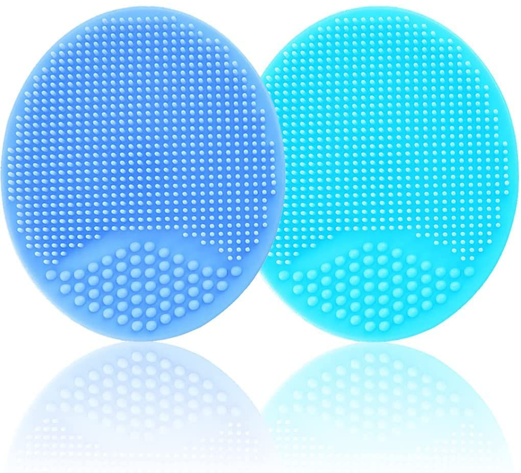 Silicone Baby Bath Shower Brush Soft Alternative to Towel for Quick Drying Hair Brush