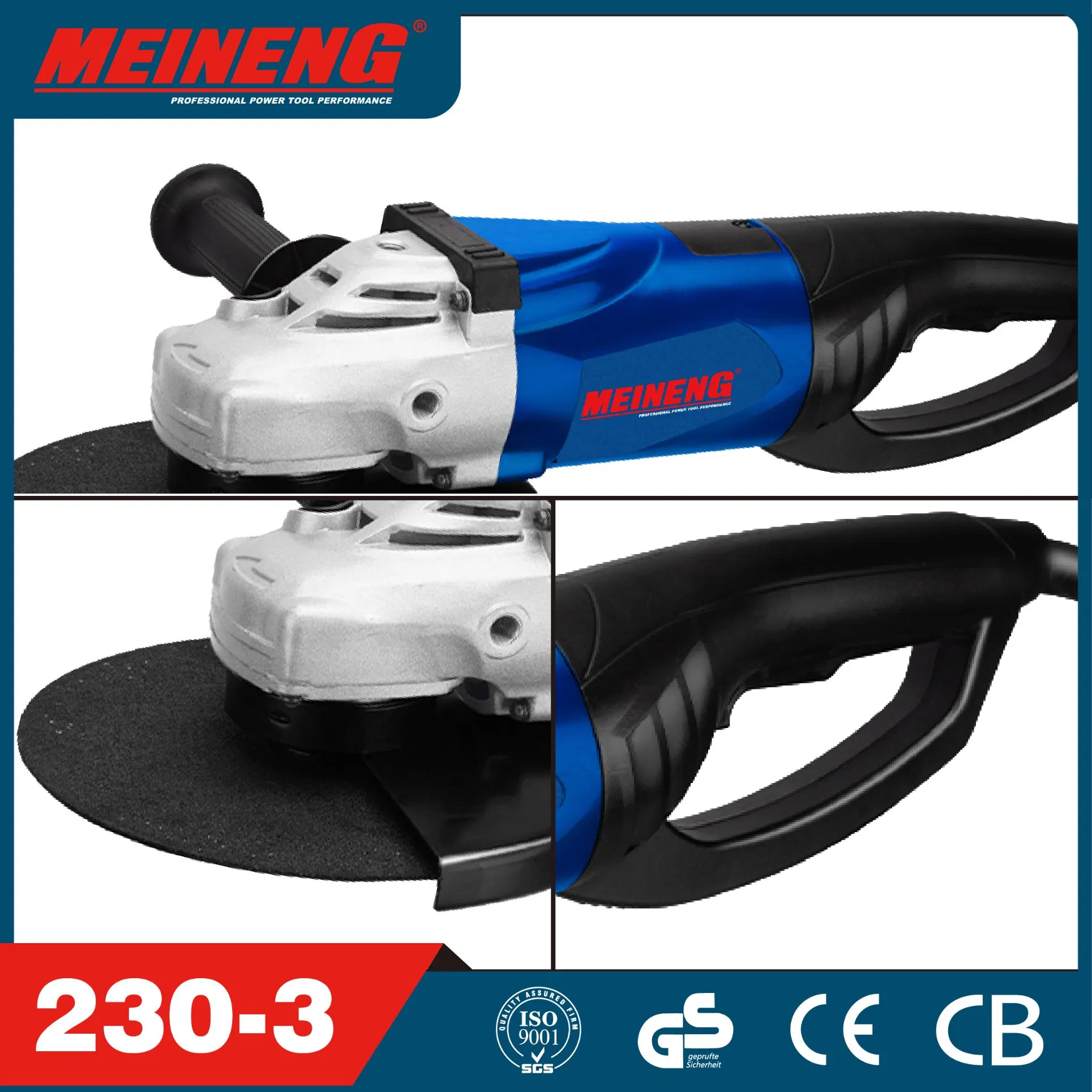 230-3 Angle Grinder for Efficient Cutting and Polishing Tasks