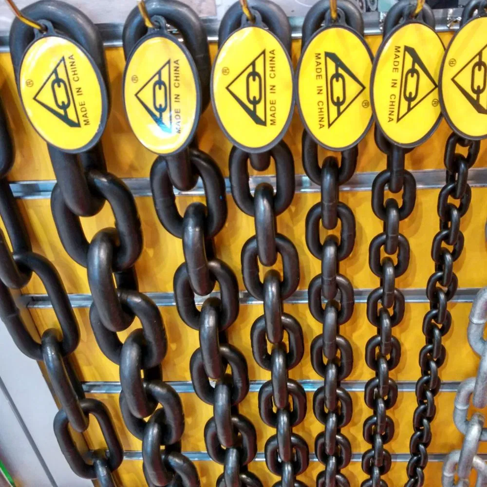 Factory Supply Featured Product 20mn2 11*43/14*50/14*42 Black Painted Hatch Cover Chains with Stable Quality