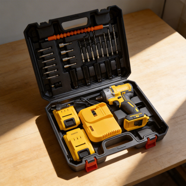 High-Performance OEM Lithium Battery Drill Kit From China