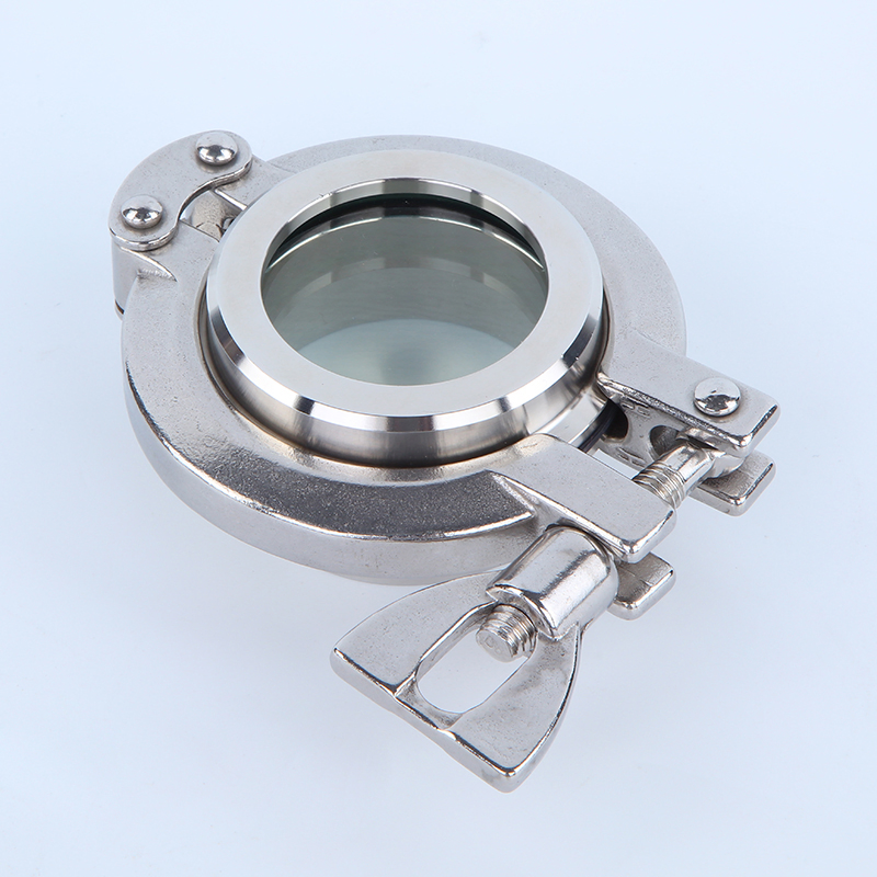 Food Grade Sanitary Stainless Steel Clamp Union Type Sight Glass for Tank