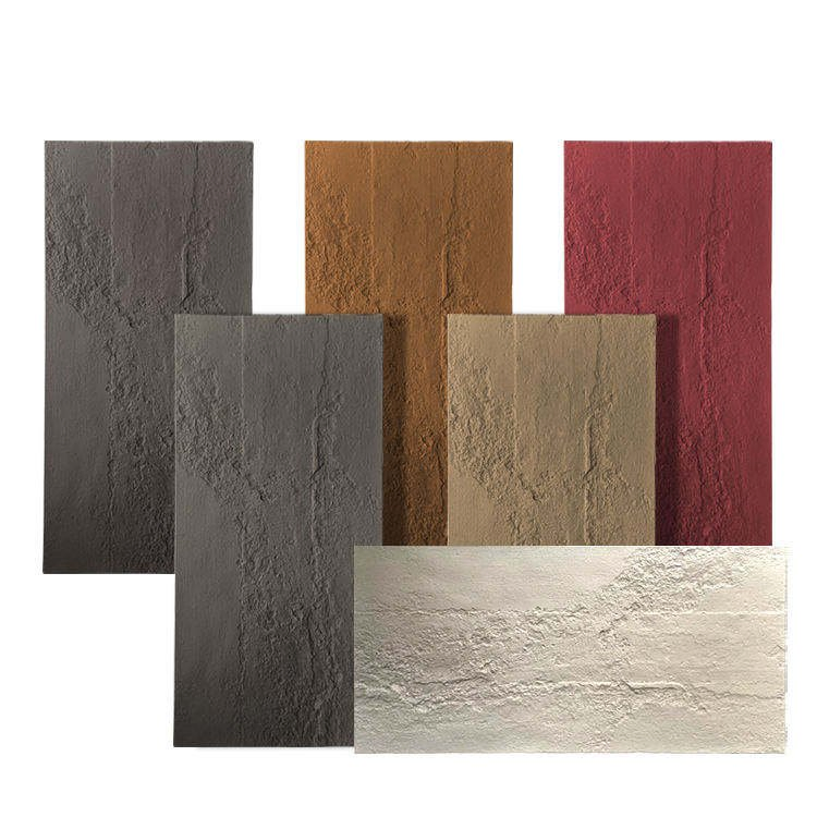 Economical, Eco-Friendly, and Realistically Textured Cement-Board Style PU Stone