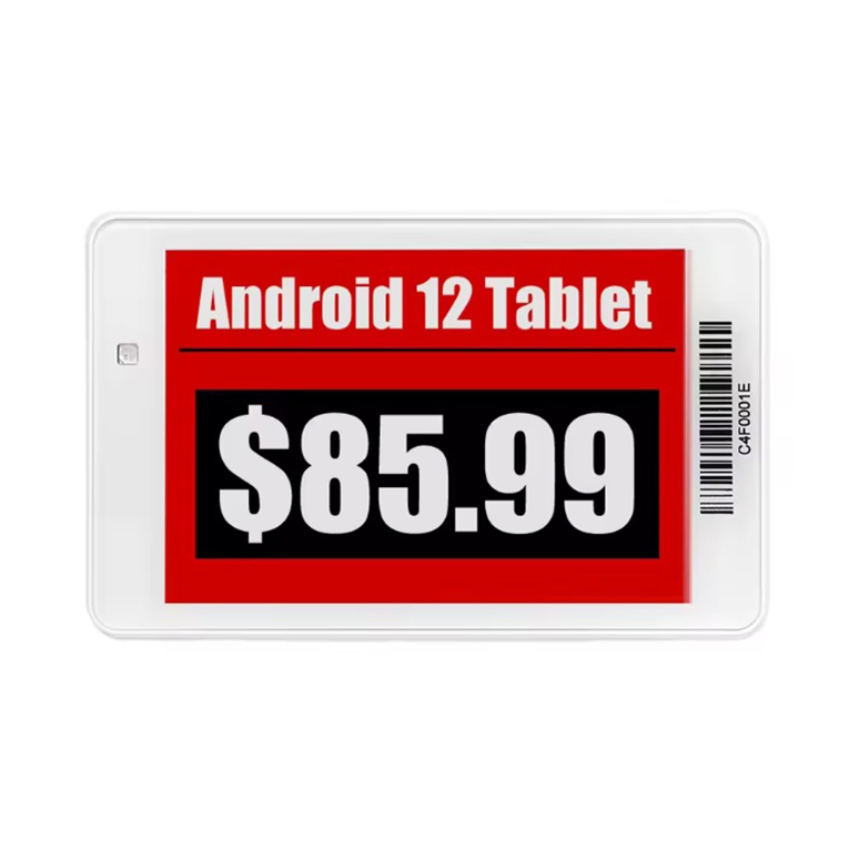 Black White Red E-Paper Electronic Price Tag 3.52inch E-Ink Price Tag Display