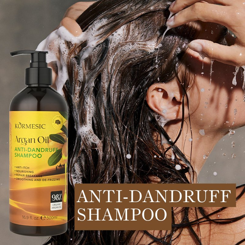 Ultimate Anti-Dandruff Shampoo with Pure Moroccan Argan Oil