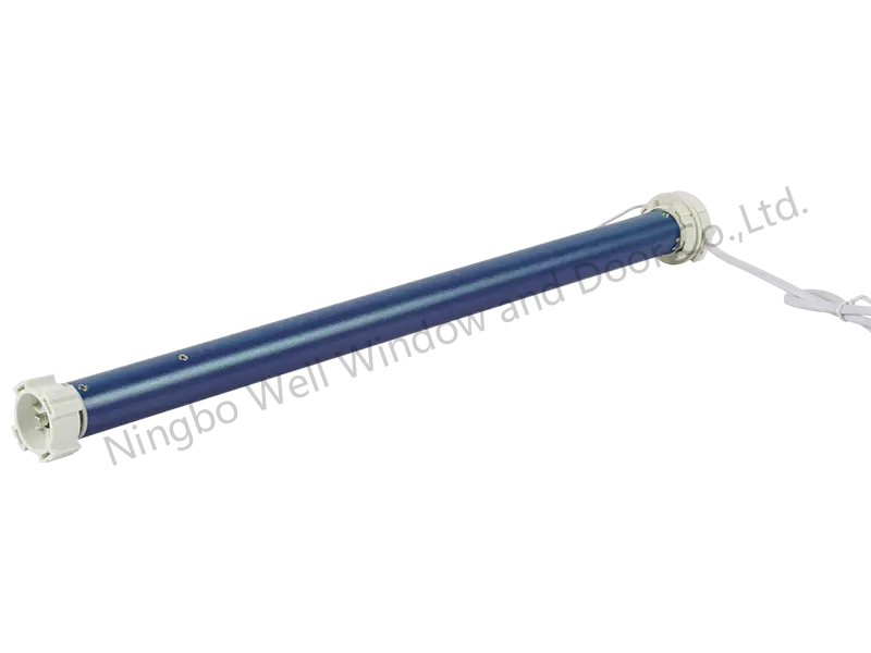 Rechargeable Motor for Outdoor Roller Shades Solar Window