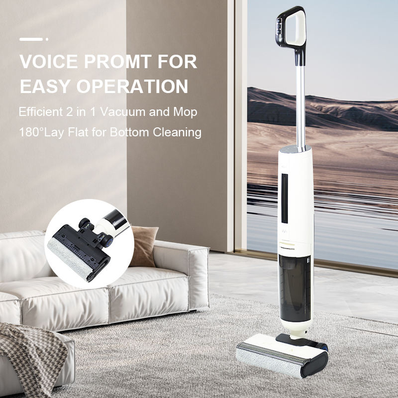 Cleaning Product Professional Handheld Self-Cleaning Electric Floor Scrubber Washer Machine Cordless Wet and Dry Vacuum Cleaner