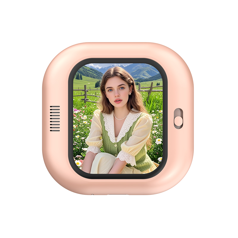 Portable 2.01 Inch HD Screen Rear Camera Selfie Monitor Wireless Mirroring Vlog Master for Samsung for Galaxy S24 Ultra Live Stream