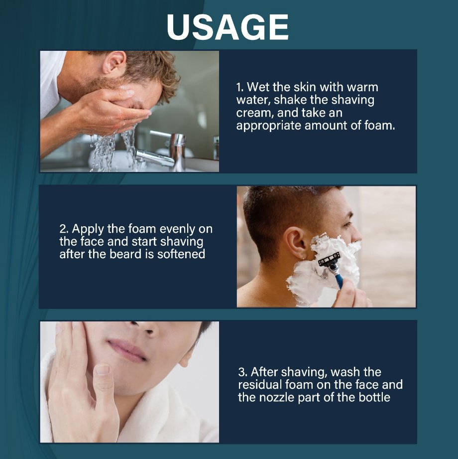 Online Wholesale in Stock Promotion Fresh Scent Clear Shaving Gel with Skin Replenishing Vitamin E and Soothing Aloe Vera Sensitive Skin Moisturizer Shave Gel