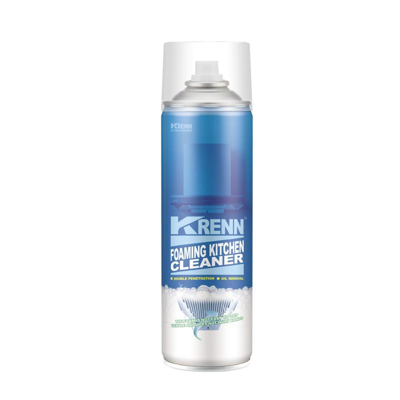 Krenn Wholesale Price Multi Purpose Oil Remover Grease Cleaner kitchen Foaming Cleaner Spray