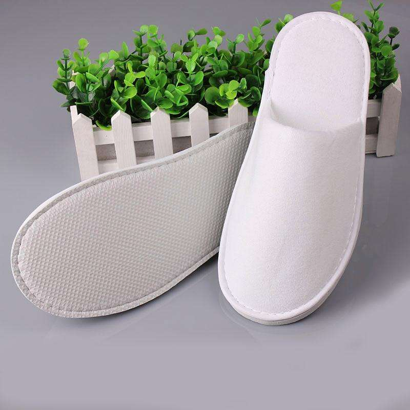 Cheap But Comfortable Fleece Slipper for Hotel SPA and Home Usage (JRD724)