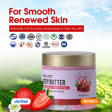 Natural Hydrating Shea Cocoa Organic Moisturizing Vegan Skincare Lotion Body Butter
