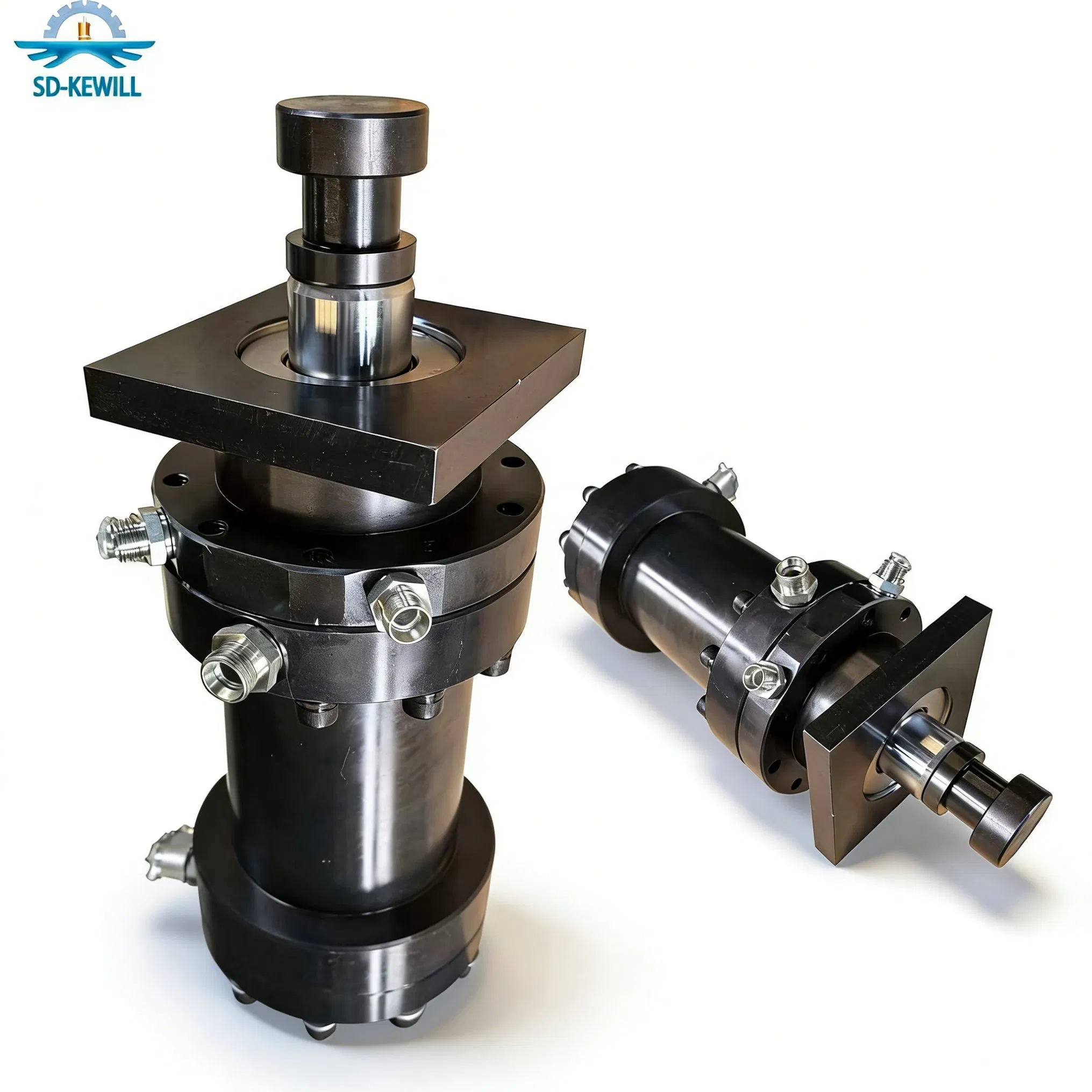 Гидроцилиндр хромированный огнестойкий 100мм, 280℃