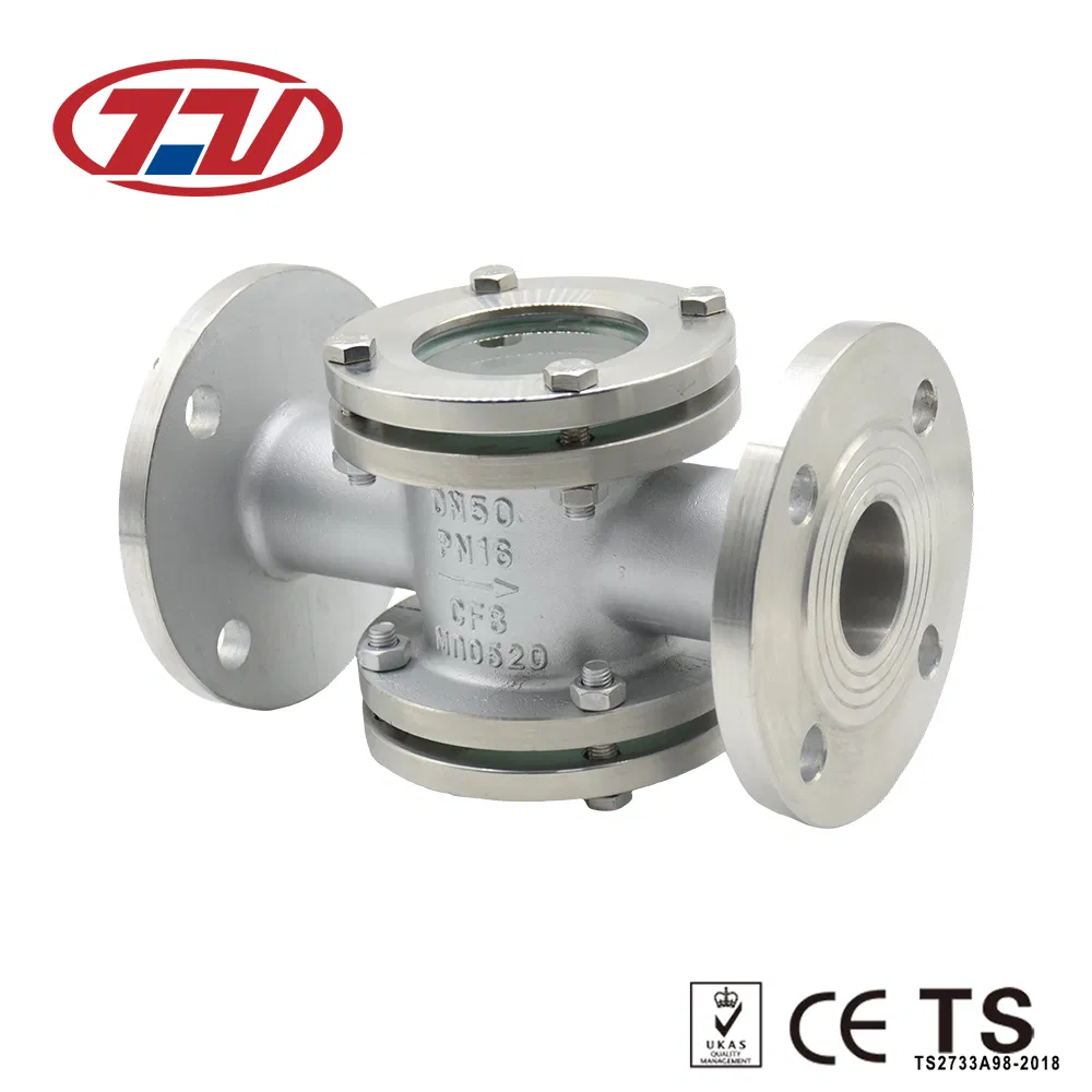 Stainless Steel High Pressure Tank Mounted Level Flange Sight Glass