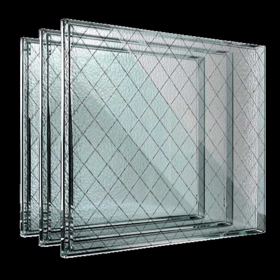 Customized Safety Laminated Wire Glass Used for Decoration Price