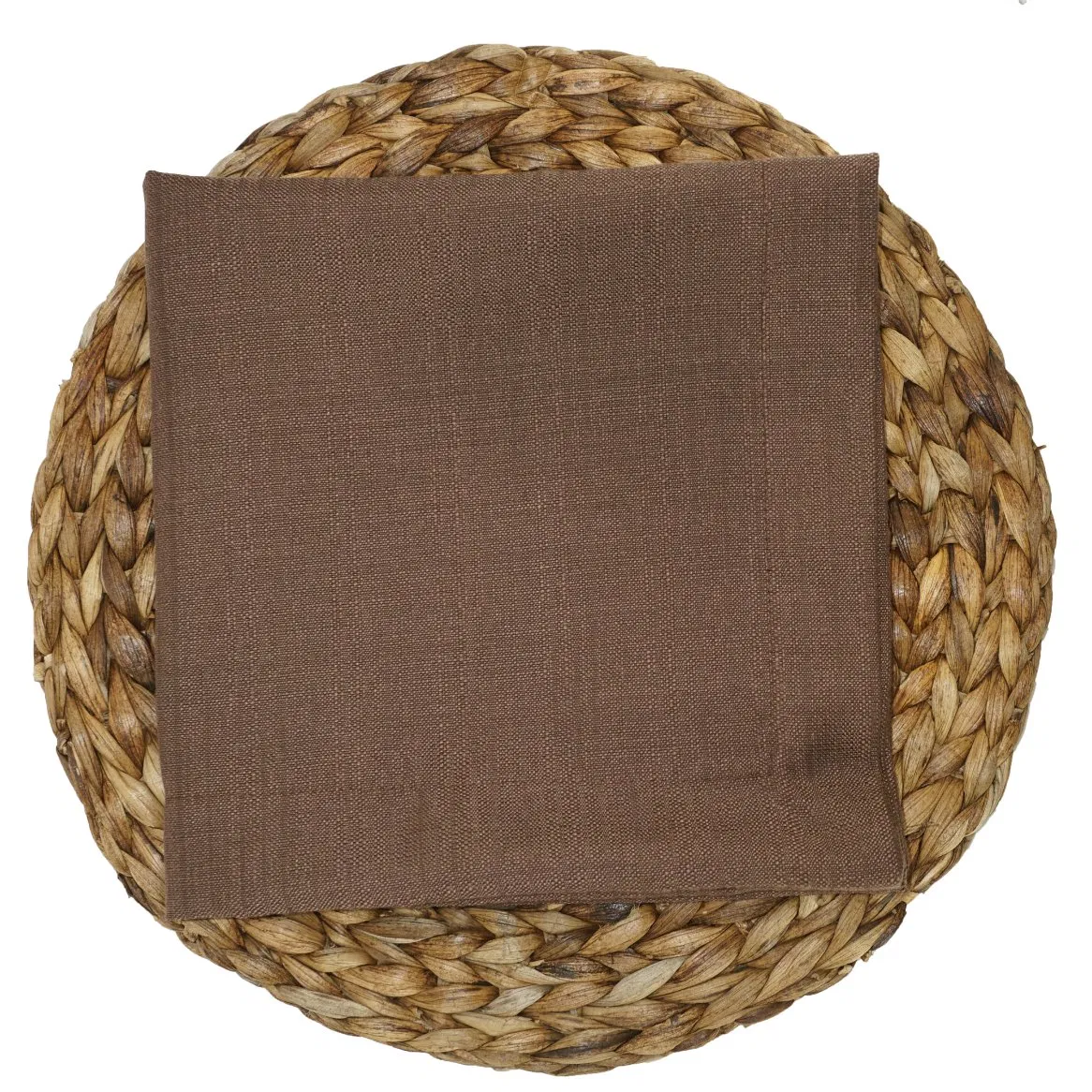 Chocolate Bridal Collection Napkins Sustainable Event Napkins Dark Brown Napkins