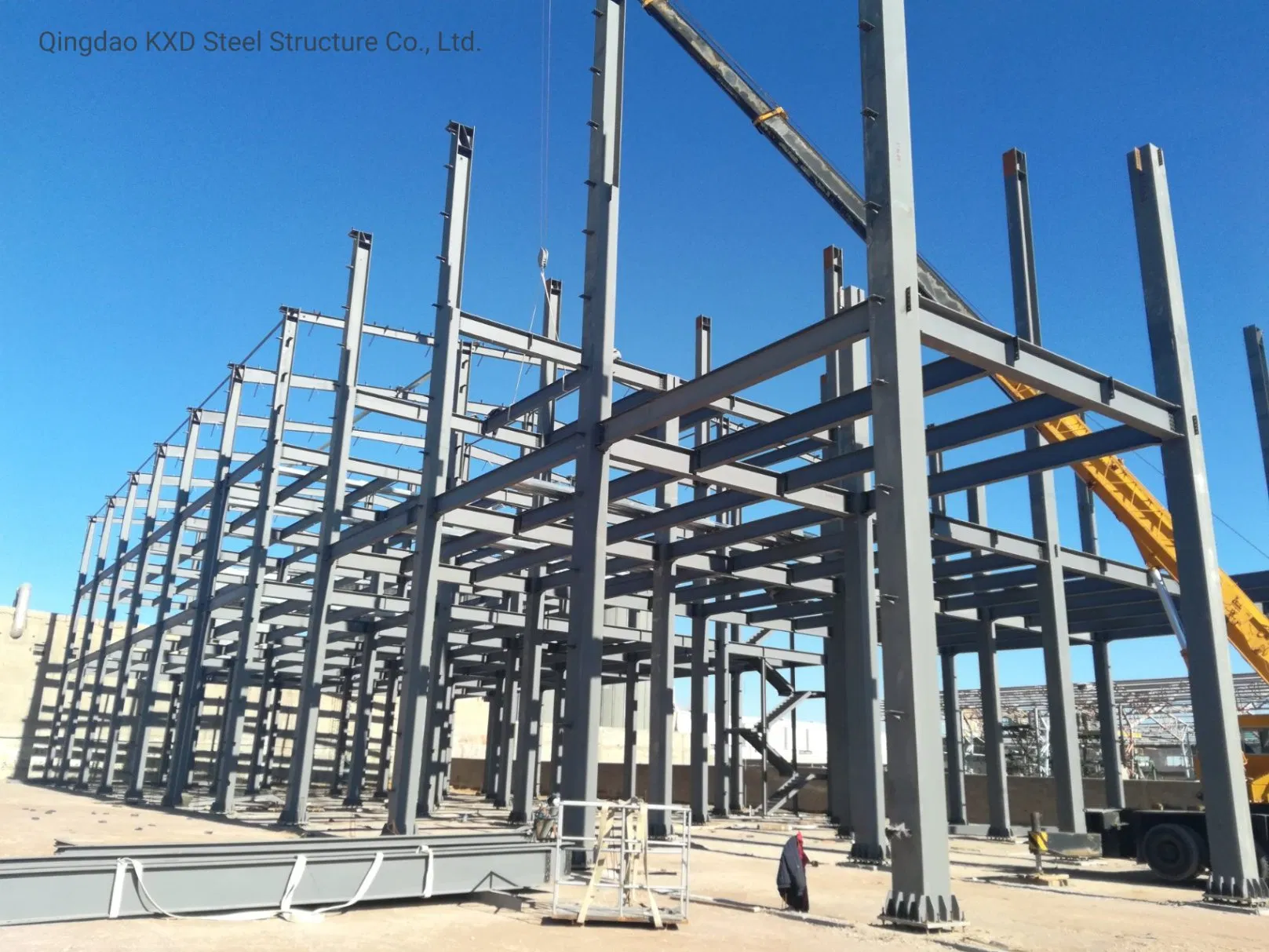 Prefabricated Light Modular Apartment Factory Construction Steel Structure with Easy Installation