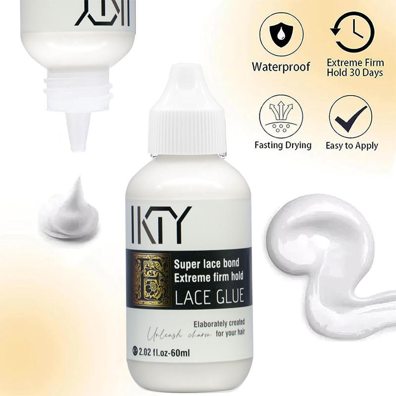 Custom Logo Melting Spray Glue Clear Wig Glue Adhesive Hair Lace Glue Gel and Tape Remover Spray with Wig Install Kit