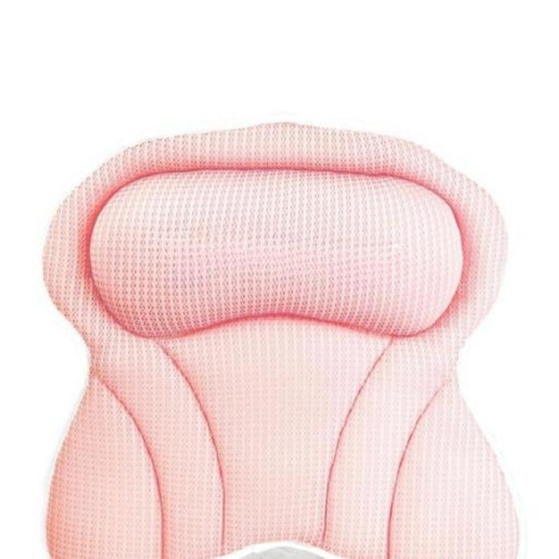 2024 Hot-Selling 3D Mesh SPA Cushion Luxury Comfort Ergonomic Design Bathtub Pillow