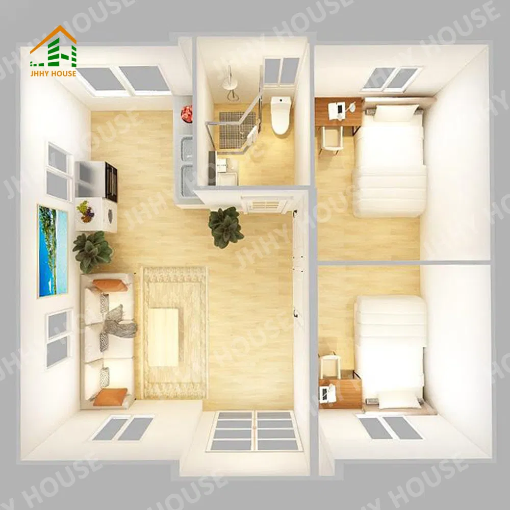 20FT Insulated Strong Frame Expandable Modular Prefabricated Folding Container House Australia