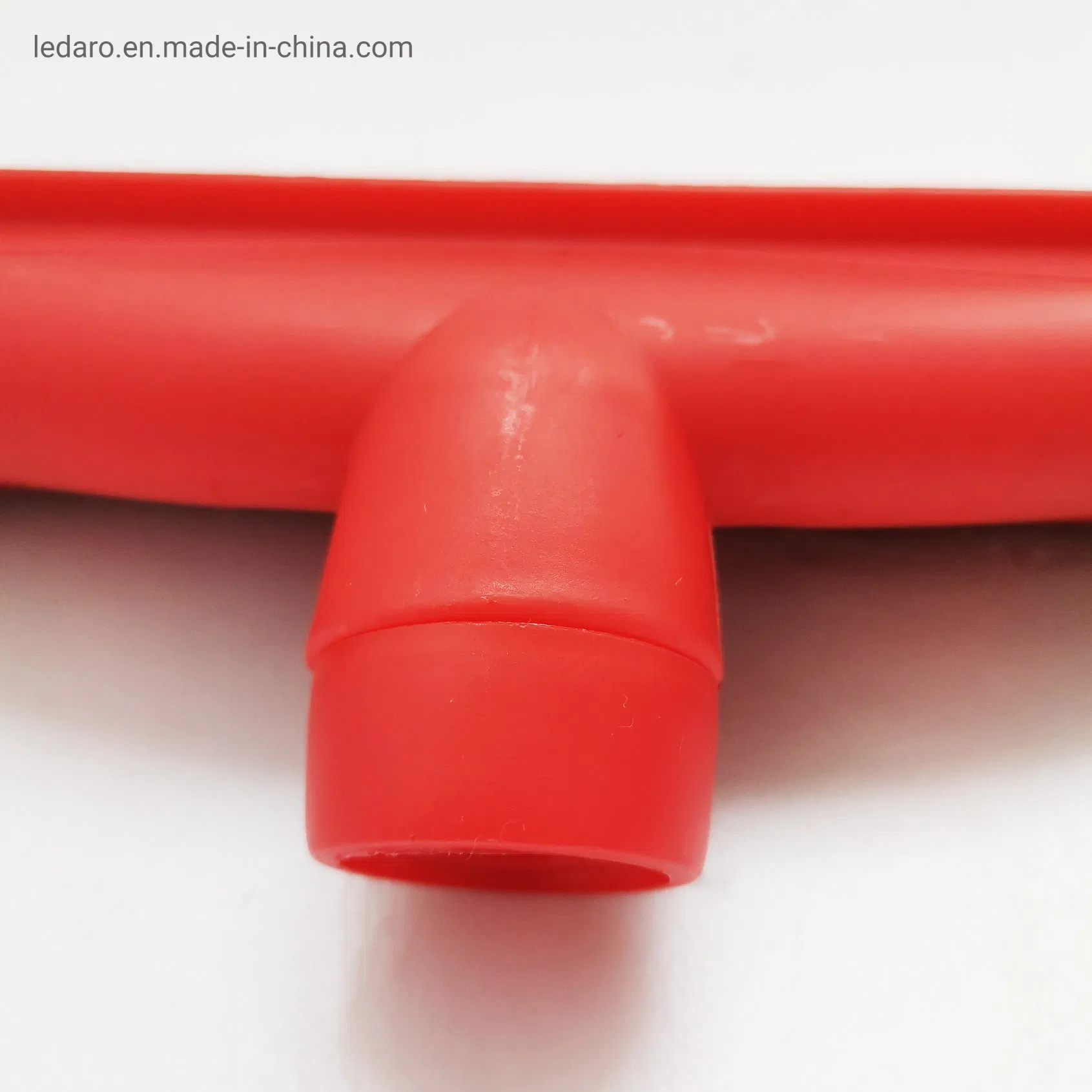 Soft Double Foam Rubber Floor Squeegee with Industrial Grade Plastic Frame 13" Length