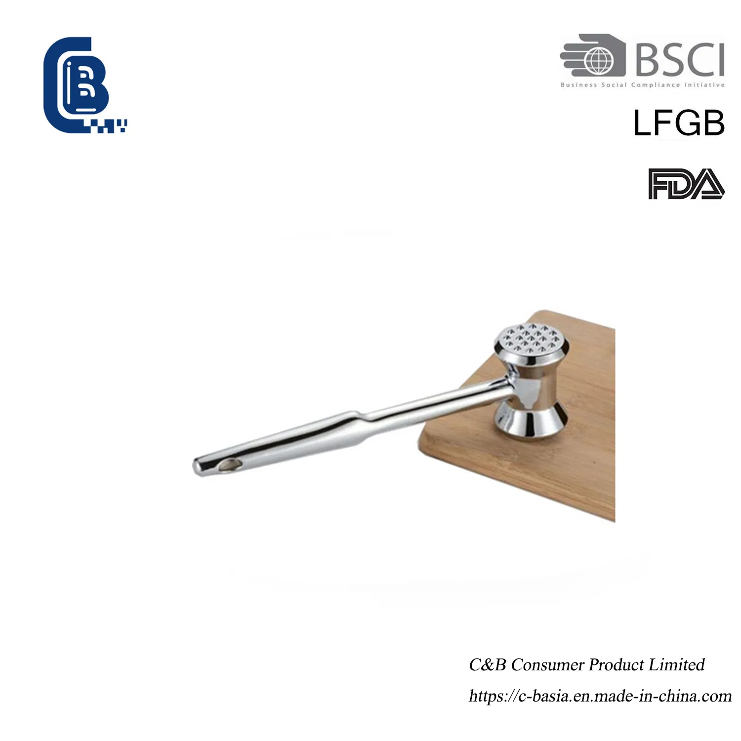 Pounder for Tenderizing Steak Beef Poultry Meat Tenderizer Hammer