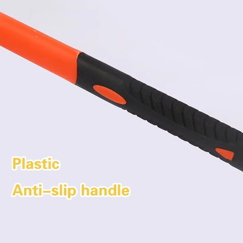 Carbon Steel Small Hoe Fiberglass Handle Pickaxe Garden Tool