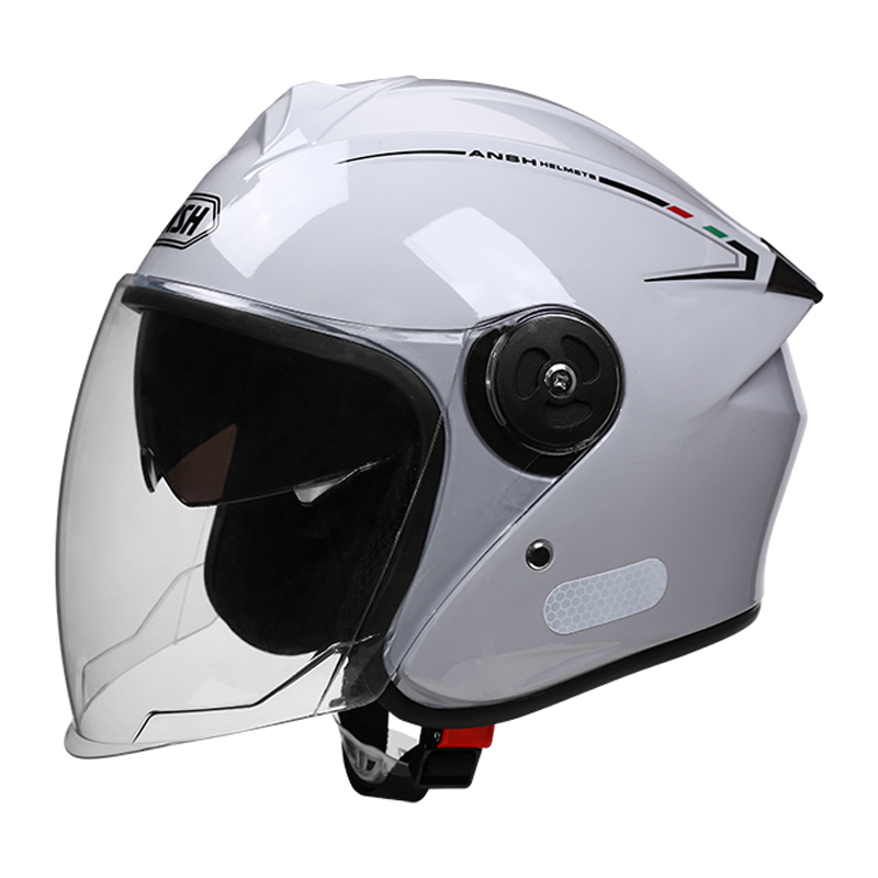 Модульный мотошлем с регулируемой полумаской