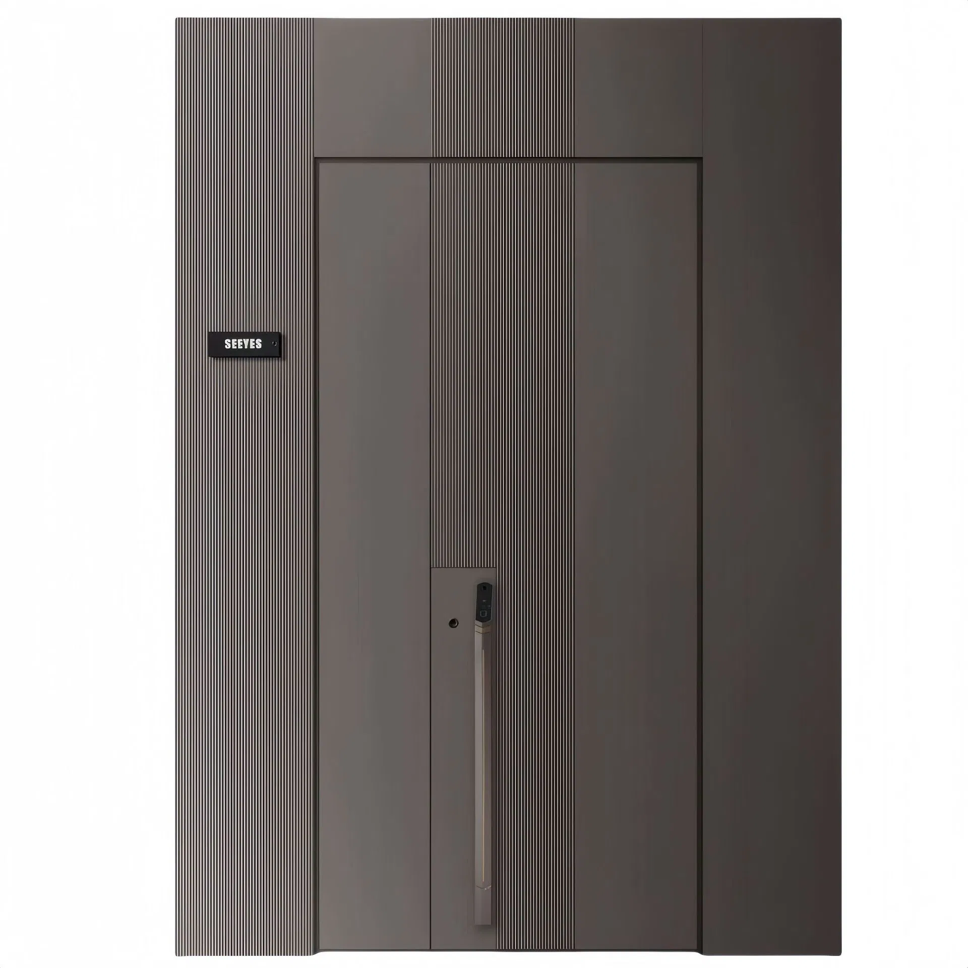 Metal Window Aluminum Casting Door - Center Axis Craftsmanship for Each Door Showcases a Unique Scene