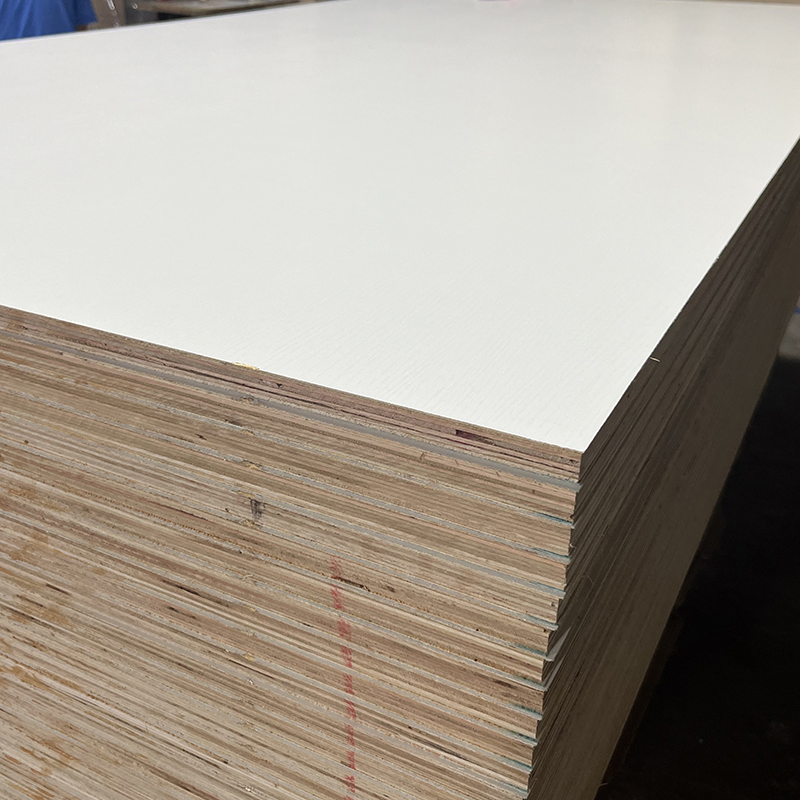 Melamine Veneer Block Board Laminated Block Board Melamine Finish