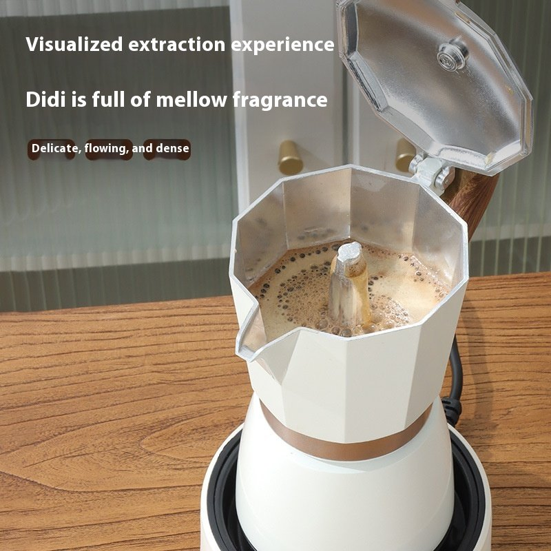 Wholesale Single-Valve Moka Pot Coffee Maker Large Home Italian Espresso 3/6/9 Cups Metal