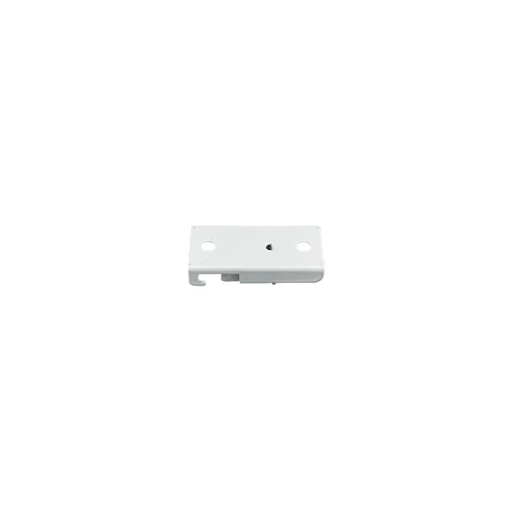Top Quality Single 17 mm Track Curtain Profile Plating White Mounting Metal Steel Wall Bracket